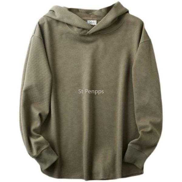 

mens sweaters japanese retro stretch hooded sweater mens layered bottoming shirts lazy spring and autumn casual pullover jacket trendy 22092, White;black