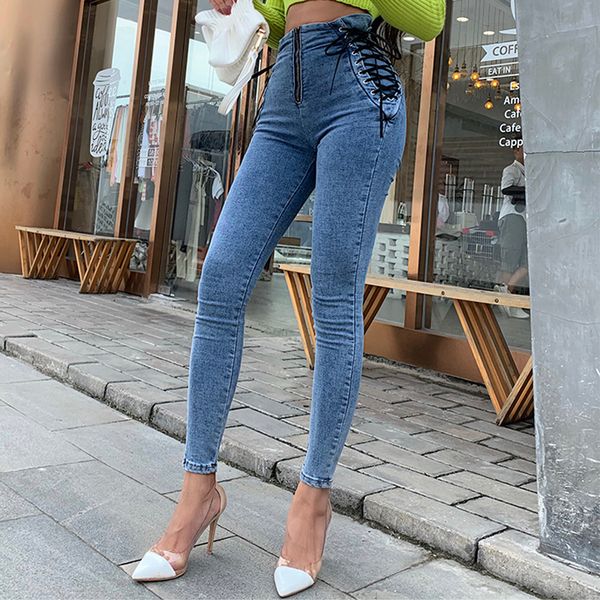 

women's jeans high waist jeans women spring autumn tight denim pencil pants for women's clothing pantalon pour femme jeans y2k tro, Blue