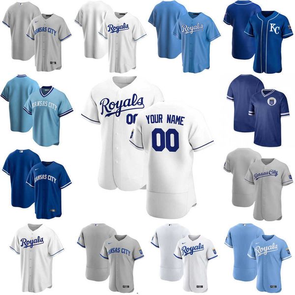 

baseball jerseys custom jersey kansas''city''royals''mens women youth 16 andrew benintendi 4 alex gordon 13 sa, Blue;black