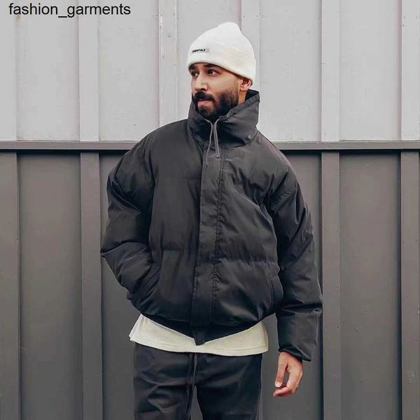 

dsigner men's warm winter essential bread jacket thickened down jacket cotton jacket, Black