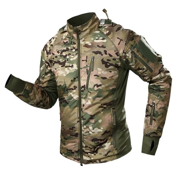 

mens jackets waterproof military tactical jacket men warm windbreaker bomber jacket camouflage hooded coat us army chaqueta hombre 220929, Black;brown
