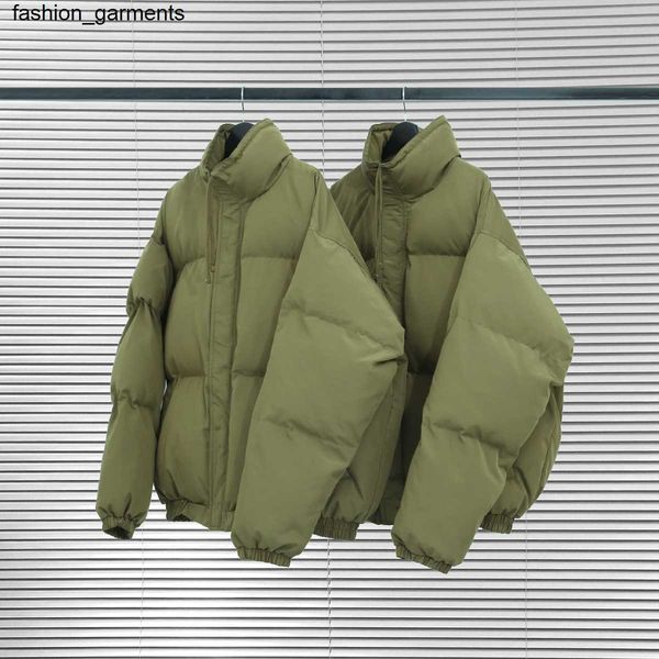 

dsigner men's parkas winter essential cotton coat thick coat warm green cotton coat, Black