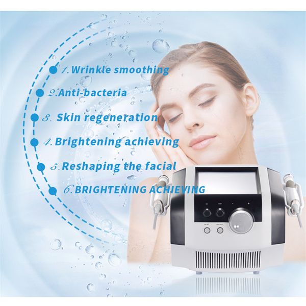 

rf plasma multi-functional beauty equipment skin rejuvenation acne removal face lifting ultrasound device facial firming wrinkle remover for, Black;white