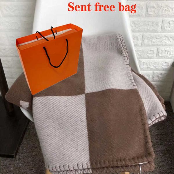 

s scarf wool plaid h luxury warm shawl soft bedspread fleece knit blanket throw sofa cover 0929