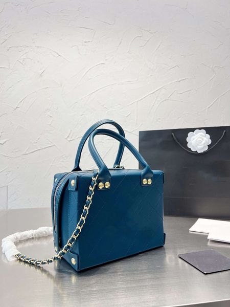

small classic suitcase handbag totes fashion bags shopping satchels pu leather chain hobo handbags bottegas bags luxury designer purses