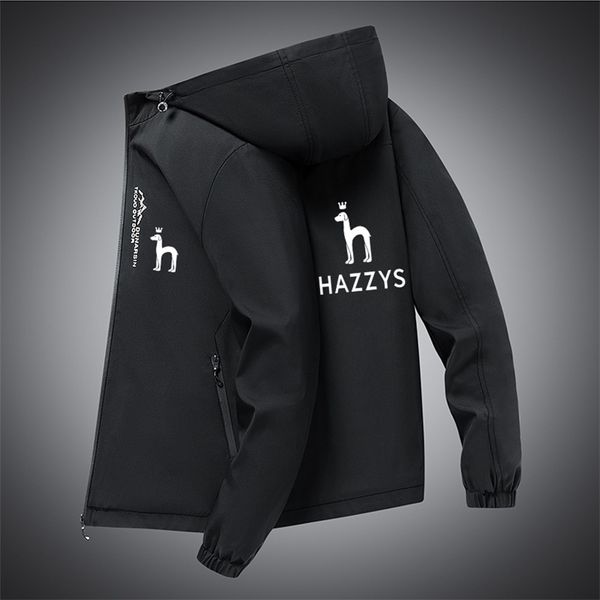 

mens jackets hazzys mens casual jacket outdoor camping jacket fashion hooded jacket 220929, Black;brown