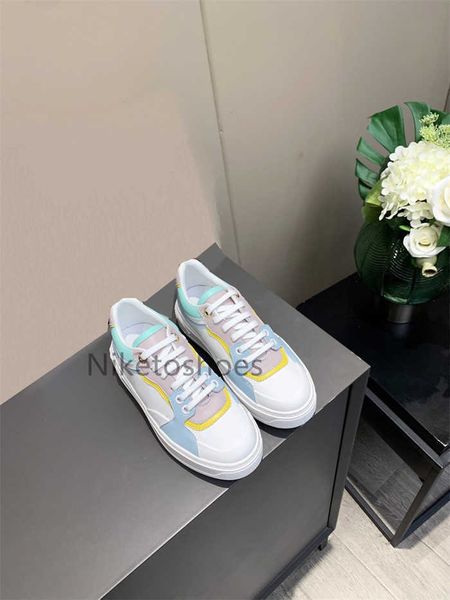 

roller shoes women shoe casual sneakers embossed lamb calf leather fashionable light blue luxurys designer time out sneaker vintage