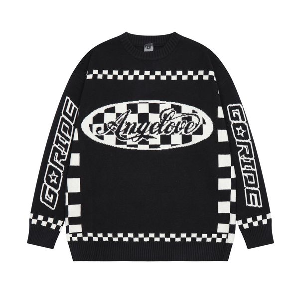 

geometric men women sweater autumn pullover men's sweaters