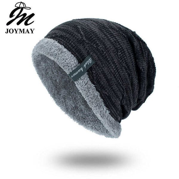 

stingy brim hats hat korean fashion knitted wool hat winter plush warm ab yarn hook set men's outdoor hat wm059 220928, Blue;gray