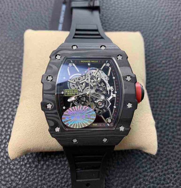 

luxury mens mechanical watch richa milles business leisure rm35-01 fully automatic tape swiss movement brand wristwatch 4z5v, Slivery;golden