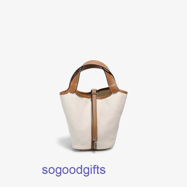 

women's designer bags genuine leather picotin lock herme handbags tote bag 2022 new popular graffiti vegetable basket bag design sense