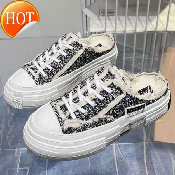

shoes roller designer 2022 beggar shoes canvas sneakers casual skate shoe xvessel gradient new graffiti high density outdoor low help men ro, Black