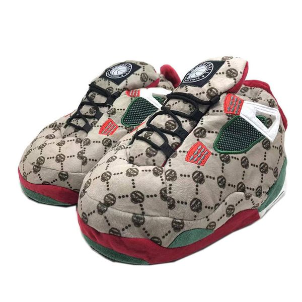 

slippers slipper winter  sneakers women warm fabric home sliders men house cotton shoes ladies floor slides 220928, Black