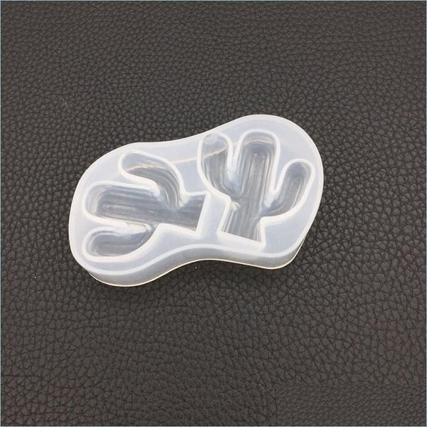 

molds 2pcs cactus sile mold diy resin sil jewellery making craft for necklace pendant metal clays cabochon drop delivery 2021 jewelry dhyoo
