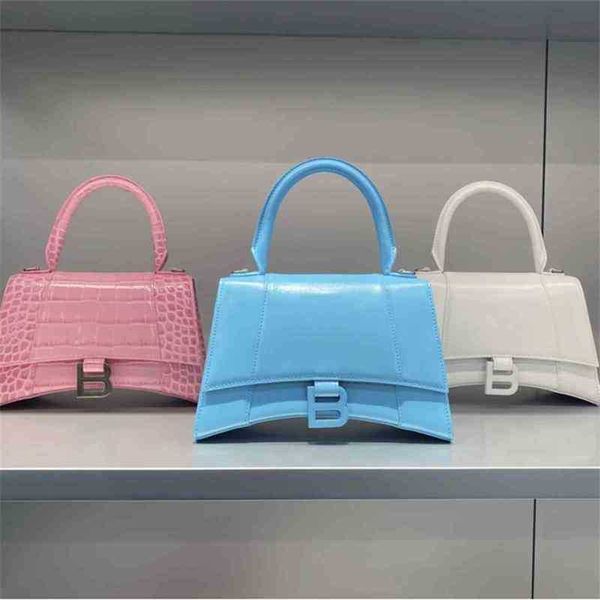 

handbags crossbody balencaigass designer bags women bag home women's hourglass leather light cross portable fashion high version tote