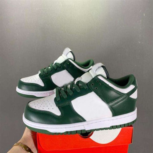 

running shoes outdoor sneakers runner trainers low ink green white green sports designers with box304e sb dunks