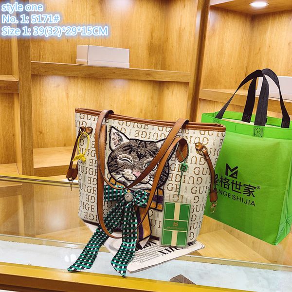 

wholesale factory ladies shoulder bags 3 styles sweet and cute cartoon fashion tote bag exquisite ribbon bow elegant handbag simple retro pl