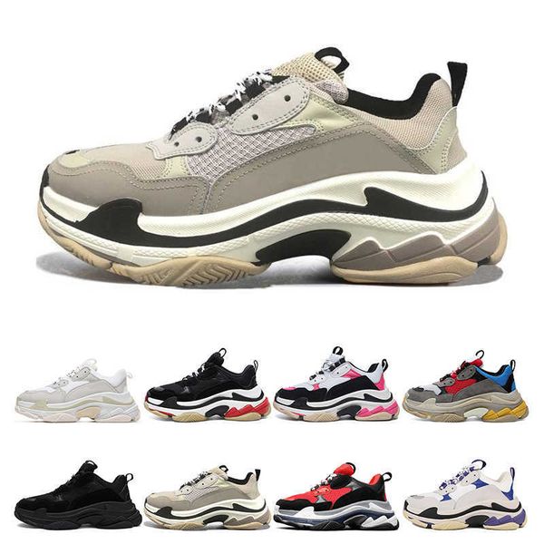 

triple s luxurys designers casual shoes mens womens white black bred pink cool grey bule purple peach powder bred mens ports sneakers shoe