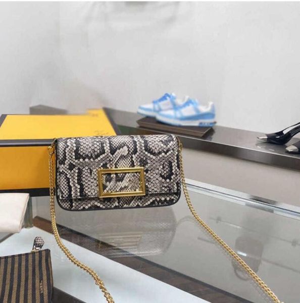 

totes fenbag tote bag baguette designer snake pattern handbag vintage crossbody shoulder purses handbags