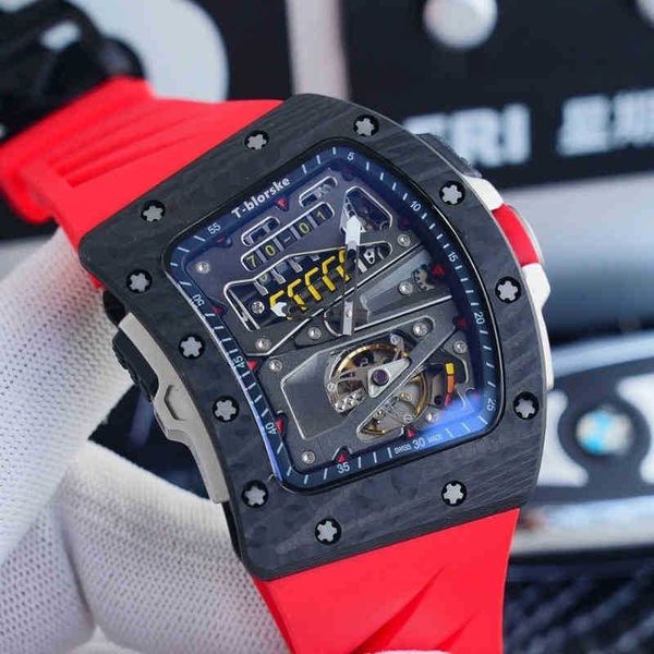 

watches wristwatch designer luxury mens mechanics watches richa milles wristwatch world war special-shaped mechanical tritium gas mens fash, Slivery;golden