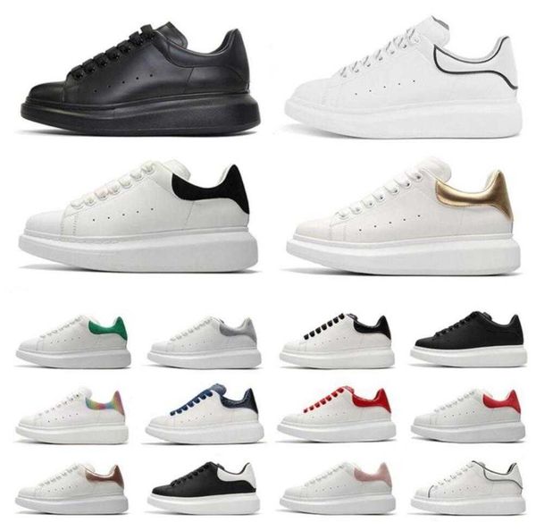 

men womens genuine leather shoes fashion white black suede platform outdoor snakeskin low cut trainers sports velvet falt sneakers with box