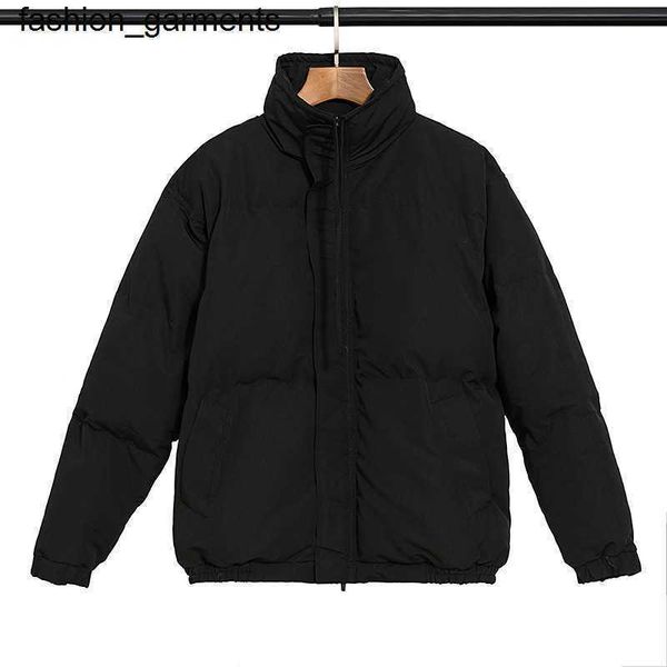 

dsigner men's new warm essential track thickened cotton jacket winter, Black