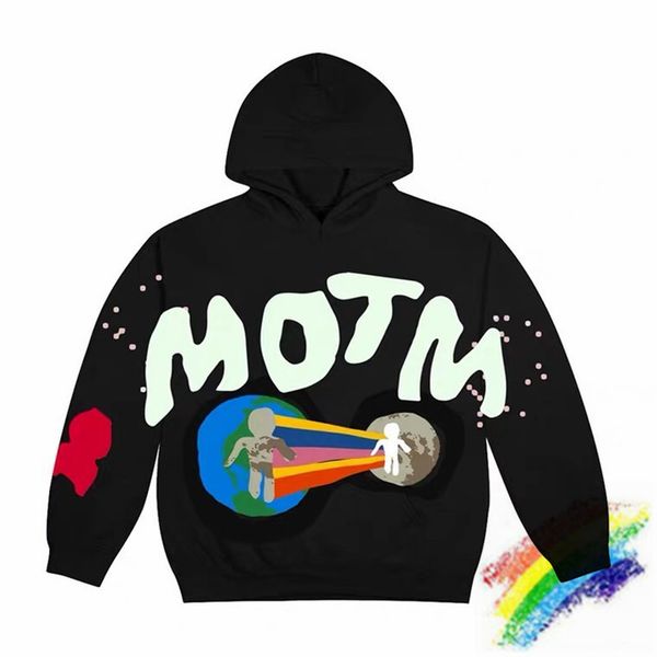 

men's hoodies sweatshirts foaming printing cpfmxyz for motm iii i am curious hoodie men women 1 1 highquality oversize pullovers foam p, Black