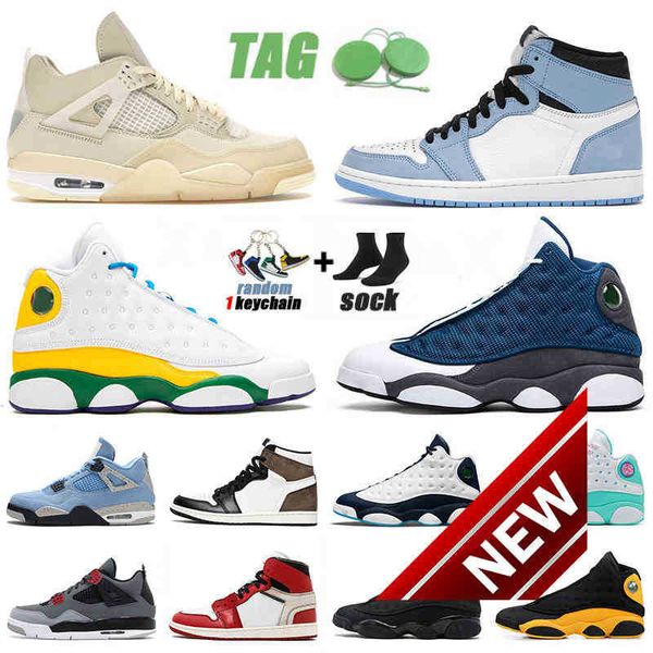 

13 jumpman basketball shoes mens 1 high og 1s university blue infrared 4 sail cactus jack dark mocha mid dutch green lakers flint 13s black