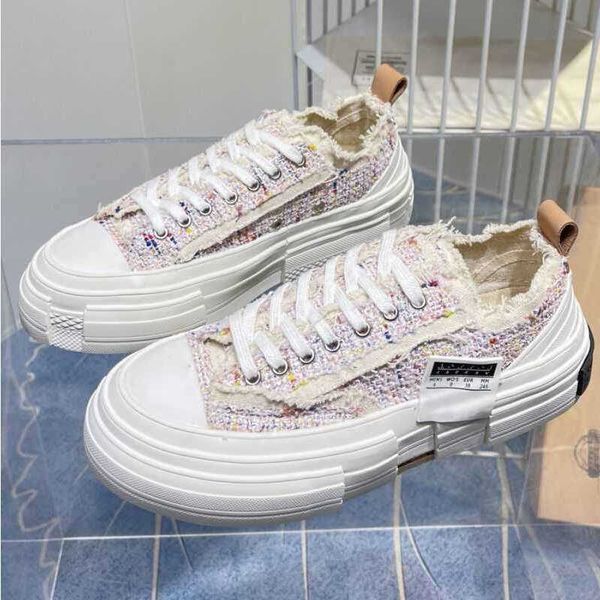 

shoes roller designer 2022 men women xvessel gradient beggar shoes latest new graffiti high density canvas sneakers outdoor low help casual, Black