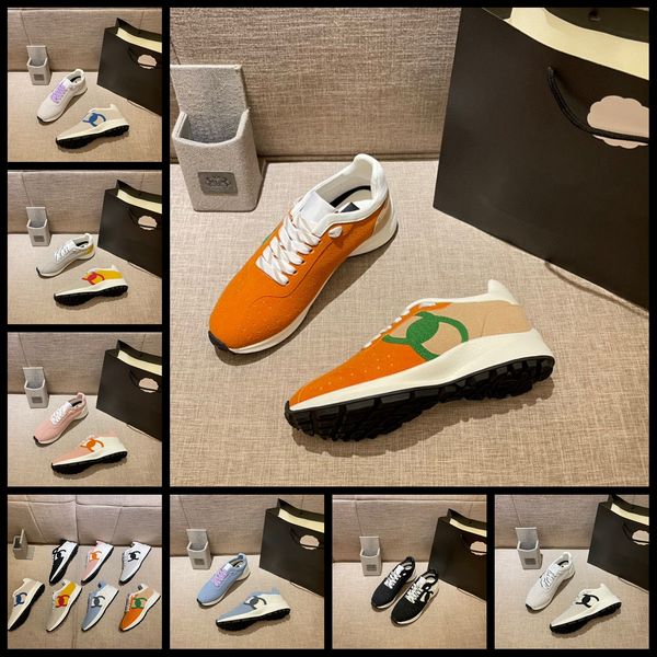 

paris luxury sneakers designer casual shoes brand sneaker man woman trainer real leather running shoes ace boots by hoe99 02, Black