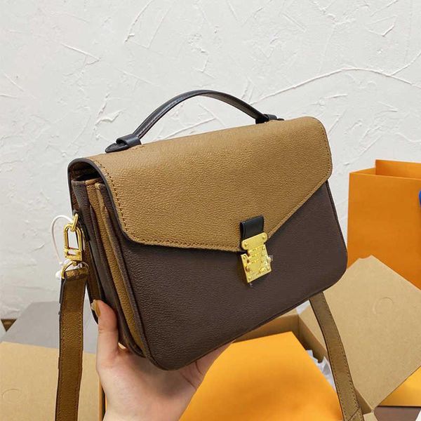

bags totes 5a women designer tote brown classic oxidizing leather cross-body s-lock flower print canvas reverse ladies luxurys shoulder hand