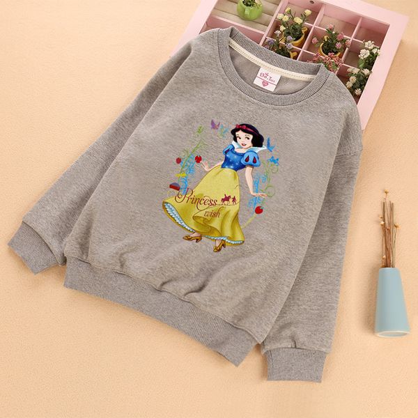 

disney custom pullover girls' plush sweater 22 new winter princess loose pullover children's warm clothes cute, Blue