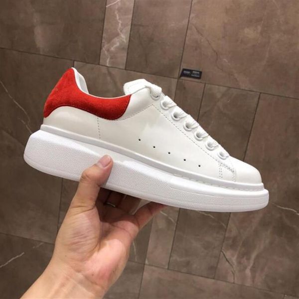 

designer platform shoes women luxury brand alexander tenis sneakers casual thick bottom shoes zapatos de mujer big size 44341s, Black