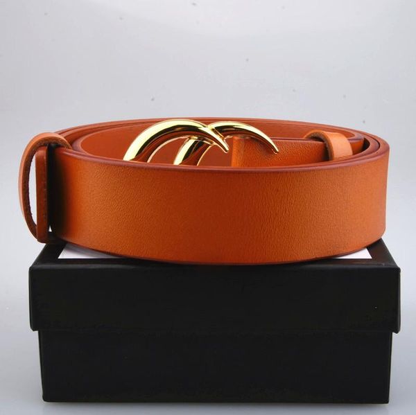 

fashion classic men designers belts womens mens casual letter smooth g buckle belt width 2.0-3.8cm with box, Black;brown