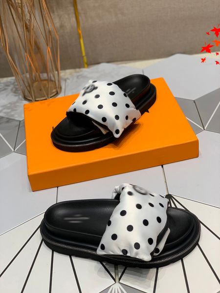 

2023 women woody mules slippers designer canvas cross woven sandals summer outdoor peep toe casual slipper letter stylist shoes with box -h0, Black