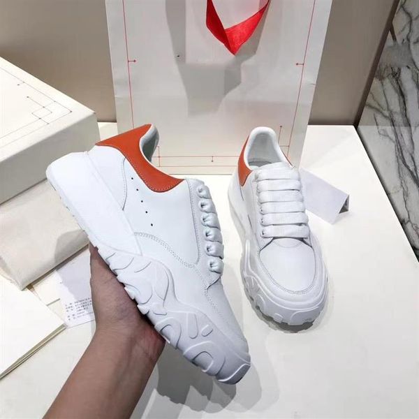 

classic women's dress shoes fashion real leather multicolor outdoor leisure sports lace-up flat shoes in original box size e3009, Black