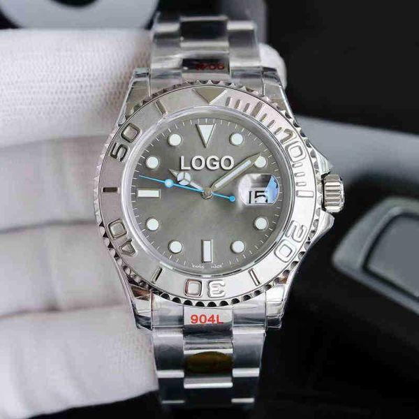 

luxury jason007 watch for men yachtmater mechanical wristwatch s3b9 oyster perpetual stainless sj f n 316l stainless mens private label, Slivery;brown