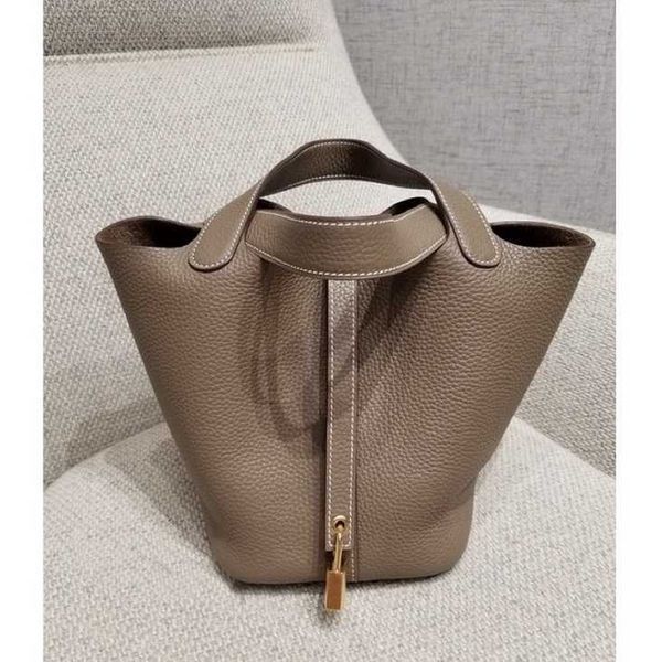 

leather designer bags picotins basket lock handbag hemees sale leather soft handbag chic vintage original quality fashion bags large d55y
