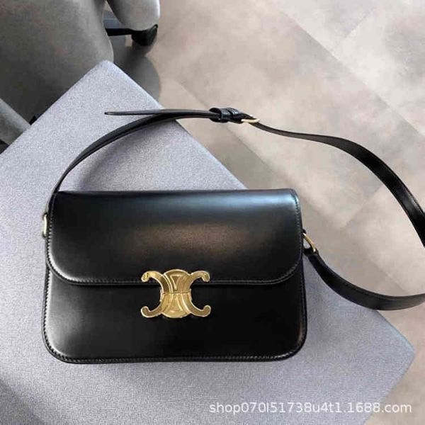 

dhl bag 2022 new fashion lisa same style triumph arch leather tofu stewardess one shoulder crossbody small square