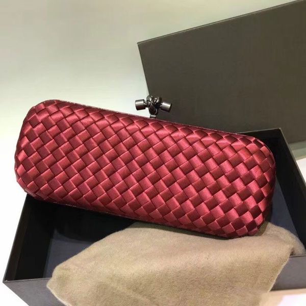

knot minaudiere clutch bags foulard intreccio leather minaudiere magnetic frame closure muse brass finish luxurys designer purses women even