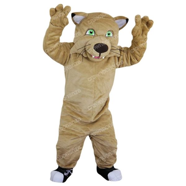 

halloween leopard mascot costumes cartoon character outfit suit xmas outdoor party outfit size promotional advertising clothings, Red;yellow