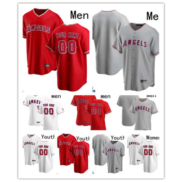 

custom baseball jerseys men 14 tyler wade 7 jo adell 16 max stassi 9 jack mayfield 5 matt duffy 6 anthony rendon 28 aaron loup angeles angel, Blue;black