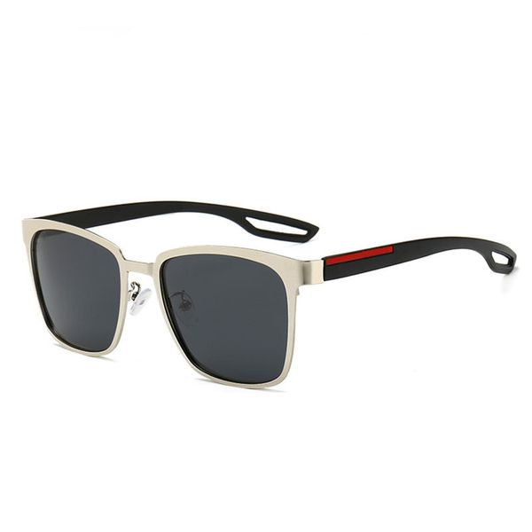 

2022 polarizing sunglasses designer high definition eyeglasses for men and frog driving glasses that protect against ultraviolet rays, White;black