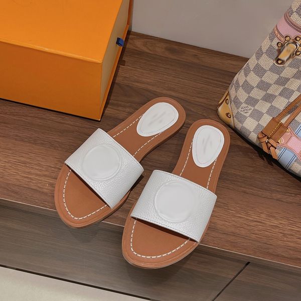 

2023 women woody mules slippers designer canvas cross woven sandals summer outdoor peep toe casual slipper letter stylist shoes with box -h0, Black