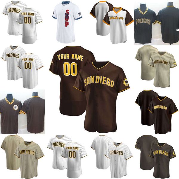 

baseball jerseys custom jersey mens women youth san diego''padres''30 eric hosmer 36 pierce johnson 27 keone kela 29 din, Blue;black