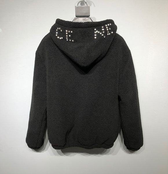 

men's plus size hoodies sweatshirts in autumn / winter newacquard knitting machine e custom jnlarged detail crew neck cotton fs3ww05, Black;brown