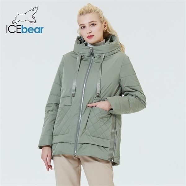 

womens down parkas hooded jacket spring casual fashionable warm clothing gwc22135i 220929, Black