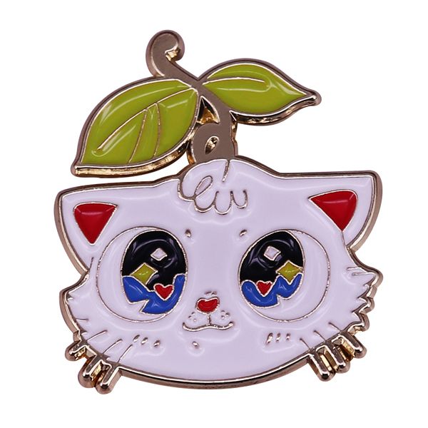 

other fashion accessories elf cat pin appeared in one game meow is so cute, Silver