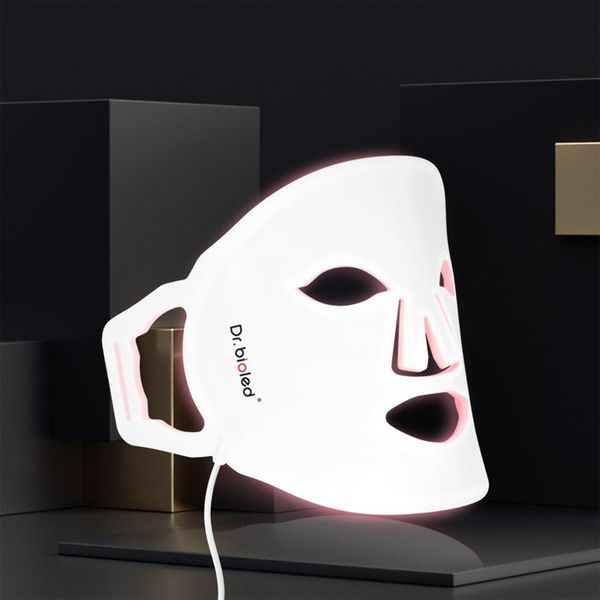 

pdt led light facial skin rejuvenations face electric silicone mask pn works therapy with red blue orange yellow skincare shield dr bioled 5