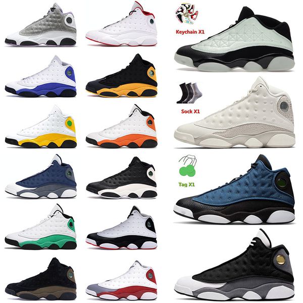 

jumpman 13 13s xiii men basketball shoes singles day phantom brave blue chicago cap and gown hyper royal jordens sports sneakers trainers